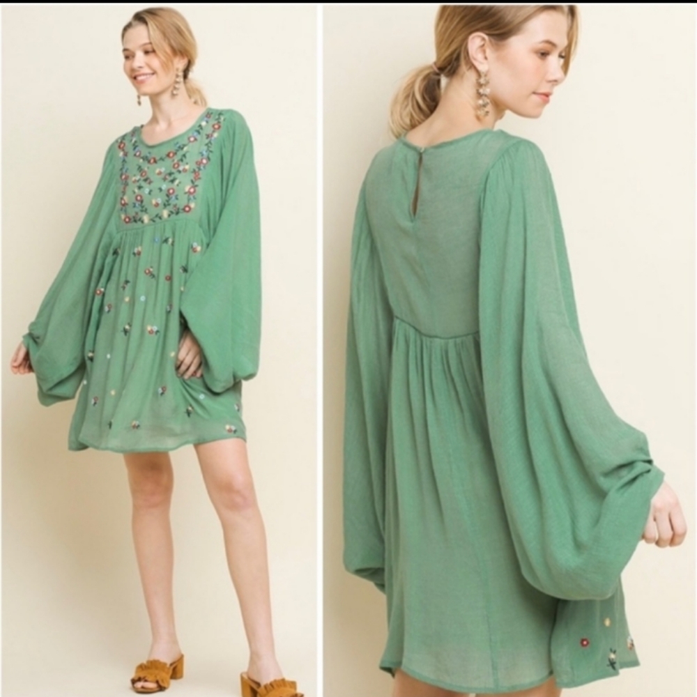 Umgee Peasant Dress